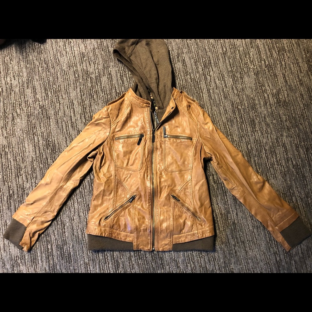 Leather jacket